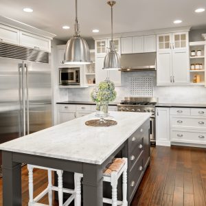 kitchen in luxury home | Pierce Carpet Mill Outlet