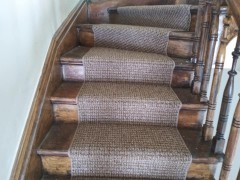 Stairway carpet runner | Pierce Carpet Mill Outlet