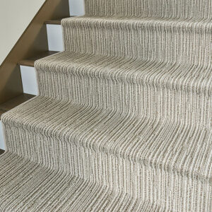 Carpet on stairs | Pierce Carpet Mill Outlet