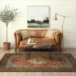 Area rug in living room | Pierce Carpet Mill Outlet