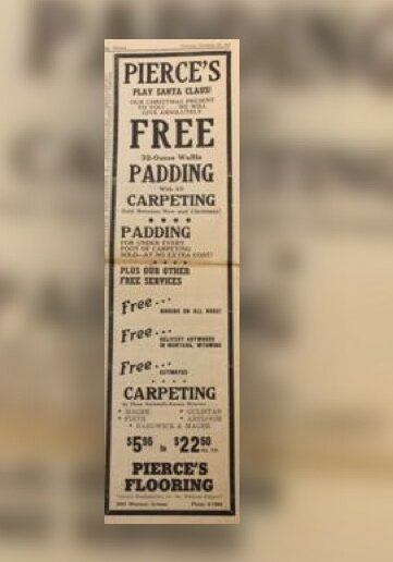 Old paper | Pierce Carpet Mill Outlet